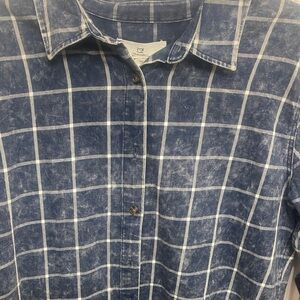 DENIM DAYS BUTTON DOEN TOP!!! Great quality!!! New m